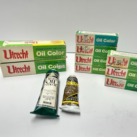 Utrecht Other - Utrecht Permanent Artists Oil Color Paint Professional Quality Various Sizes